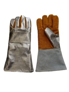 دستکش هوبارت نسوز پشت آلومینیومی