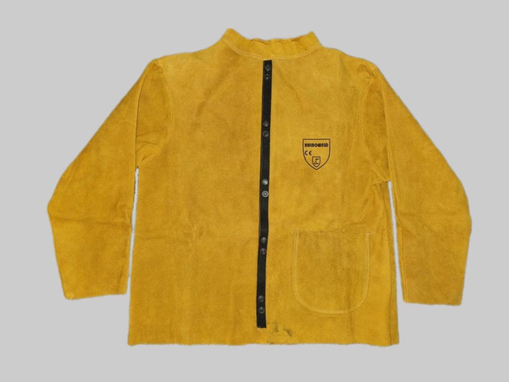 کت چرمی جوشکاری بلند نوویکس NOVIX مقاوم در برابر حرارت