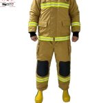 لباس عملیاتی آتش نشانی طرح pbi رنگ خاکی